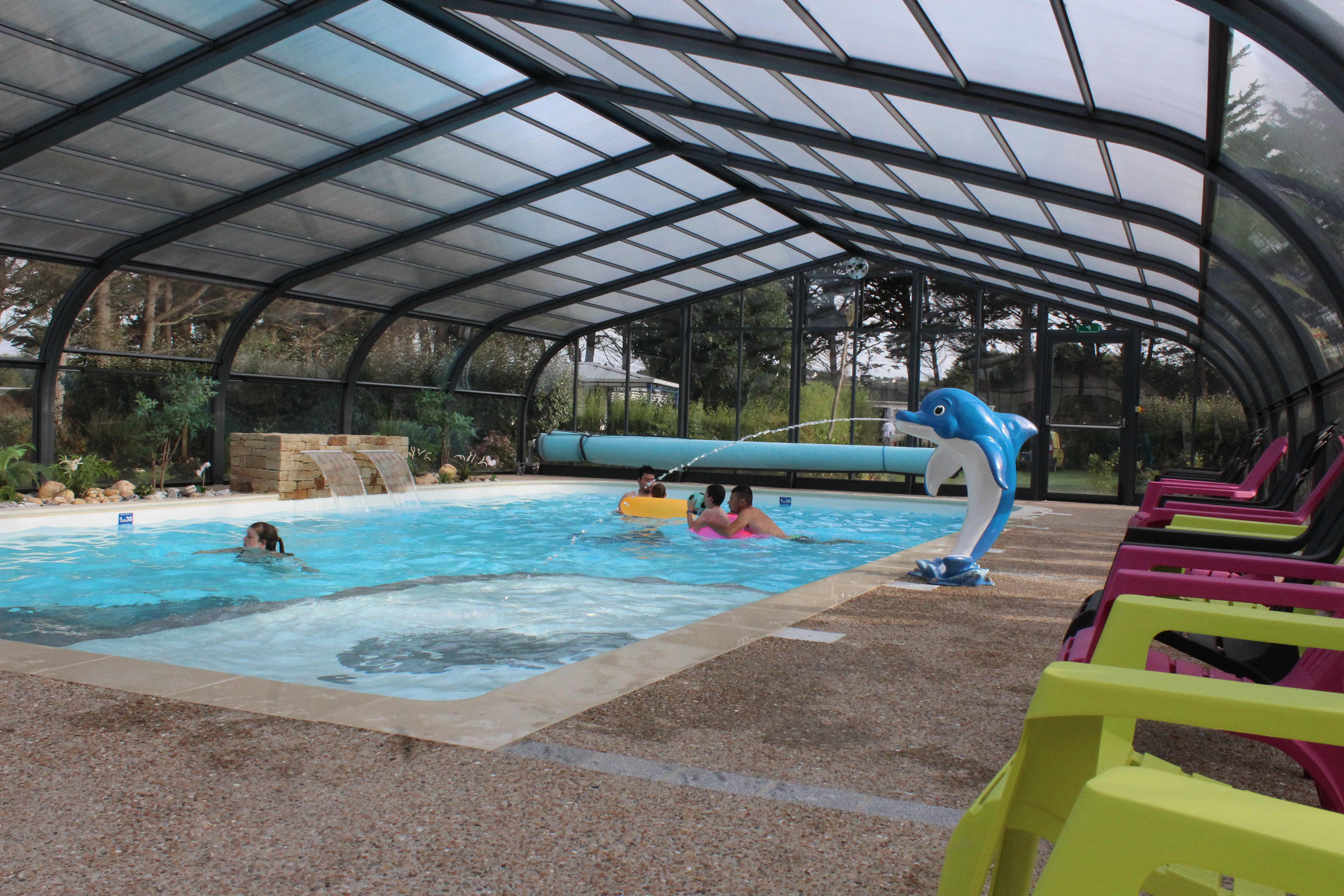 camping du vougot Bretagne Finistere avec piscine